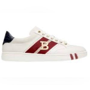 BALLY LEATHER SNEAKERS